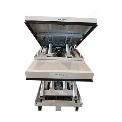 Hydraulische schaarhef mini kantel tafel voor 1 ton gewichtsniveau en draagvermogen