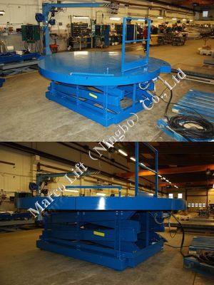 Isolatie Marco High Scissor Lift Table met CE-certificering en afneembare segmenten