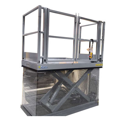 M1-010125-D2 Ce Hydraulische mini-scharnierlift met handrail