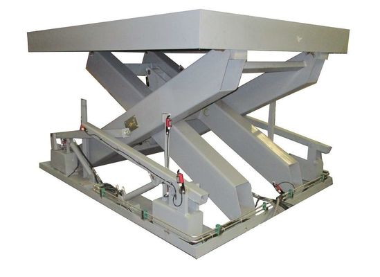 Hydraulische ladingstafel met 15000 kg draagvermogen en 2700x2200 mm grootte